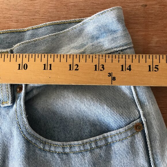 BDG Urban Outfitters High Rise Grandad Jeans Women 26 Blue Medium Wash Preppy - Picture 12 of 14